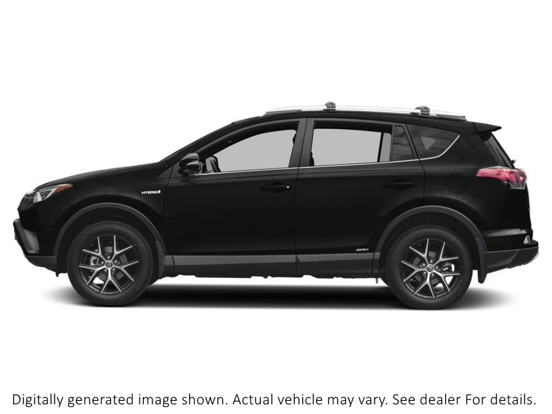 2018 Toyota Rav4 Hybrid AWD Hybrid SE Black Sand Pearl  Shot 5