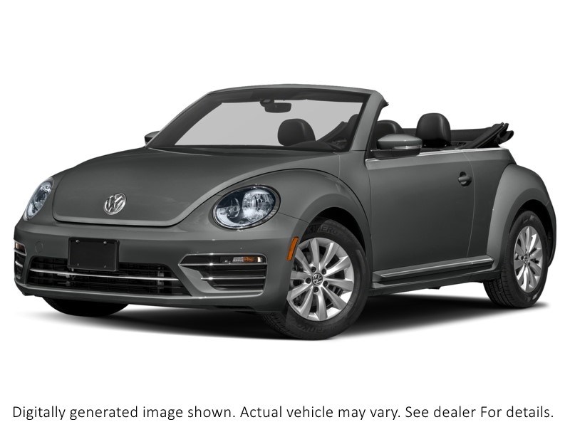 2018 Volkswagen Beetle Trendline Auto Platinum Grey Metallic w/Black Roof  Shot 19