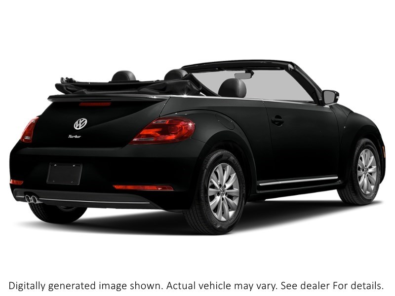 2018 Volkswagen Beetle Trendline Auto Deep Black Pearl w/Black Roof  Shot 30