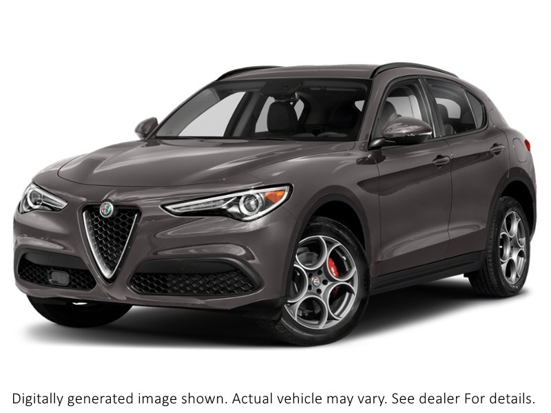2018 Alfa Romeo Stelvio Ti Sport AWD Vesuvio Grey Metallic  Shot 37
