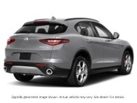 2018 Alfa Romeo Stelvio Ti Sport AWD Silverstone Grey Metallic  Shot 8