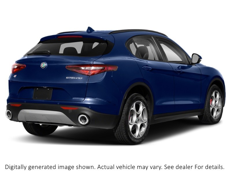 2018 Alfa Romeo Stelvio Ti Sport AWD Montecarlo Blue Metallic  Shot 20