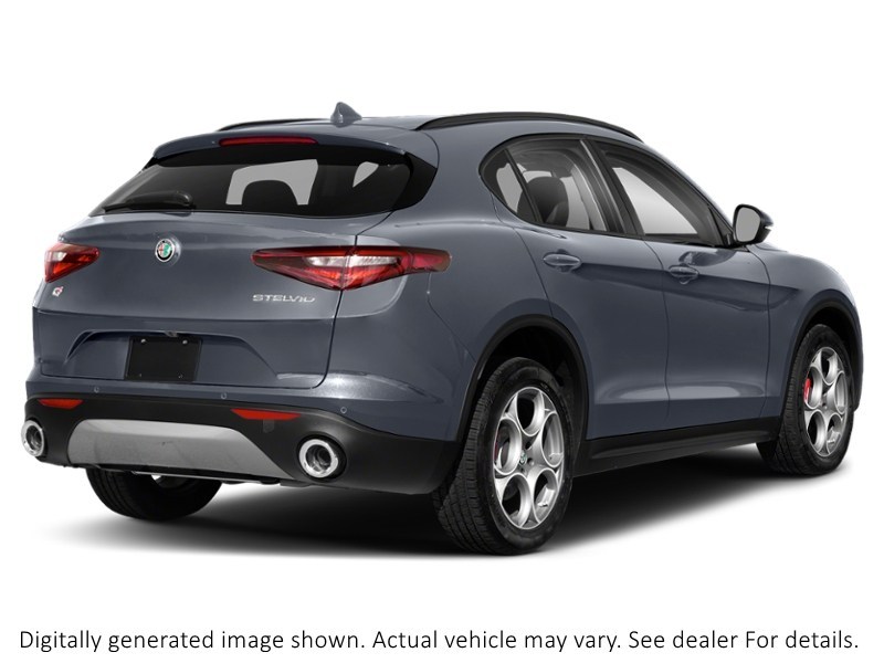 2018 Alfa Romeo Stelvio Ti Sport AWD Stromboli Grey Metallic  Shot 48