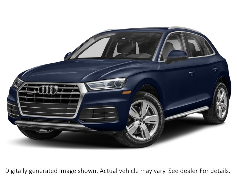 2020 Audi Q5 Progressiv 45 Tfsi Quattro Navarra Blue Metallic  Shot 1