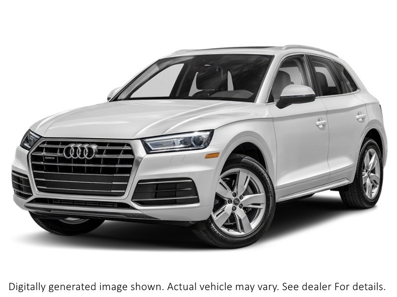 2020 Audi Q5 Progressiv 45 Tfsi Quattro Glacier White Metallic  Shot 4