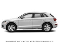 2020 Audi Q5 Progressiv 45 Tfsi Quattro Glacier White Metallic  Shot 3