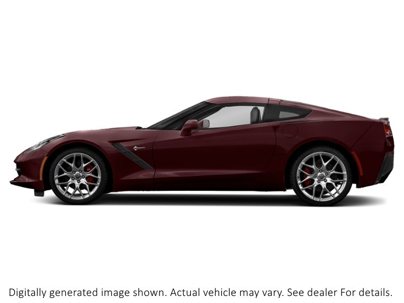 2018 Chevrolet Corvette 2Dr Stingray Cpe W/1Lt Black Rose Metallic  Shot 45