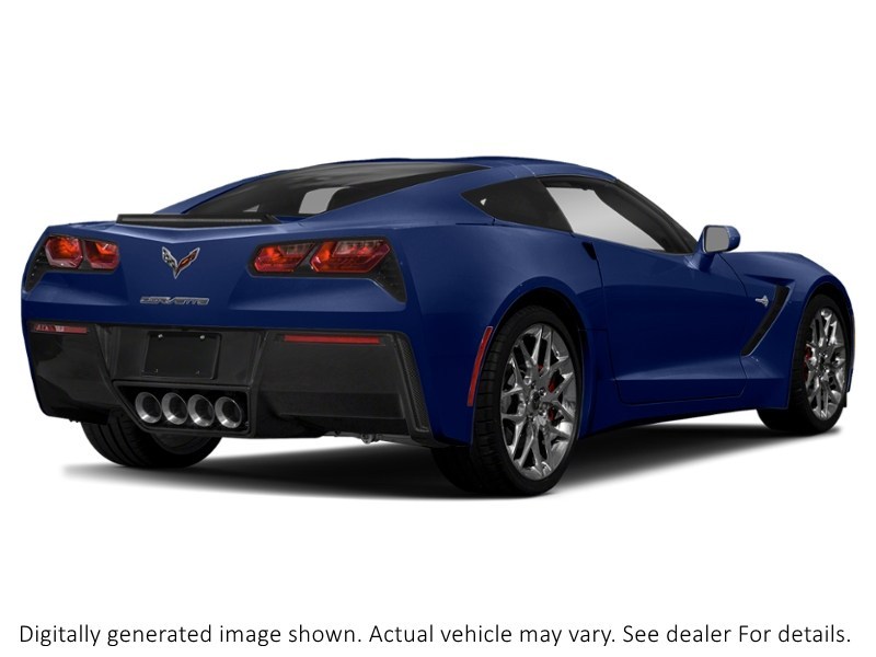 2018 Chevrolet Corvette 2Dr Stingray Cpe W/1Lt Admiral Blue Metallic  Shot 60