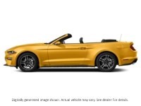 2018 Ford Mustang Ecoboost Convertible Triple Yellow Tri-Coat  Shot 3