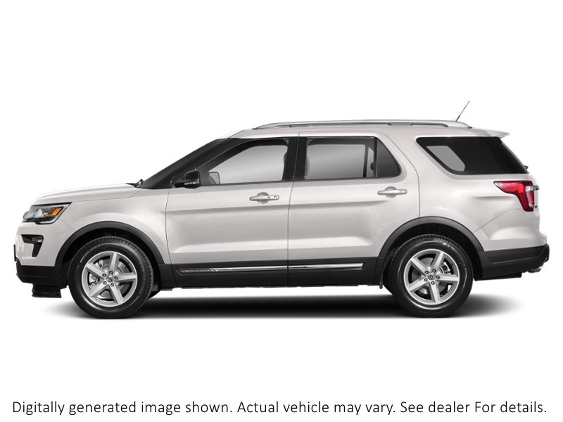 2018 Ford Explorer XLT 4WD White Platinum Metallic Tri-Coat  Shot 41