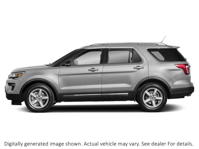 2018 Ford Explorer XLT 4WD Ingot Silver Metallic  Shot 45