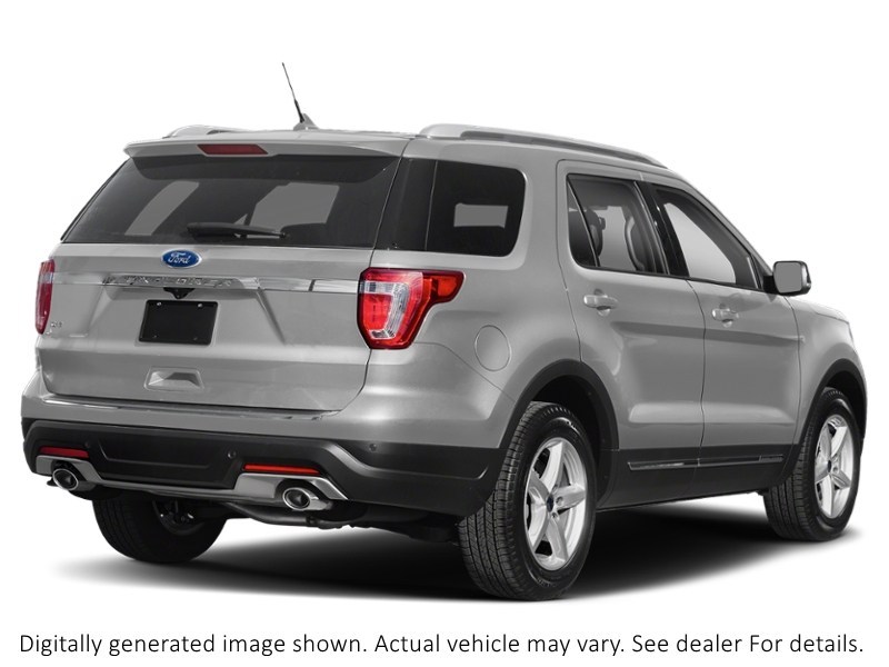 2018 Ford Explorer XLT 4WD Ingot Silver Metallic  Shot 48