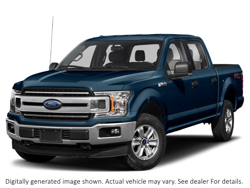 2020 Ford F-150 XLT 4WD Supercrew 5.5' Box Blue Jeans Metallic  Shot 1