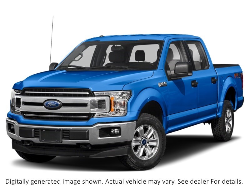 2020 Ford F-150 XLT 4WD Supercrew 5.5' Box Velocity Blue  Shot 55