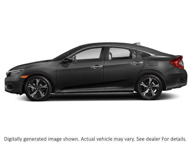 2018 Honda Civic Sedan Touring CVT Modern Steel Metallic  Shot 5