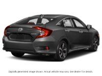 2018 Honda Civic Sedan Touring CVT Modern Steel Metallic  Shot 6