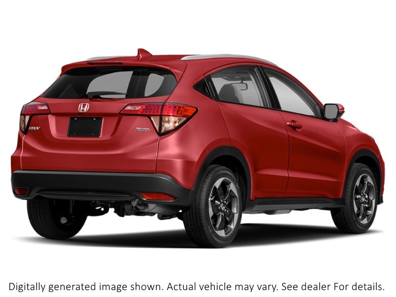 2018 Honda Hr-V Ex-L Navi AWD CVT Milano Red  Shot 2