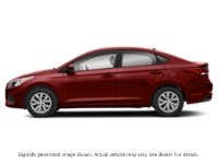 2018 Hyundai Accent 4 Door Gl Auto Fiery Red  Shot 3