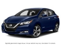 2018 Nissan Leaf SL Hatchback Deep Blue Pearl  Shot 1