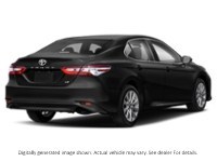 2019 Toyota Camry LE Auto Midnight Black Metallic  Shot 2