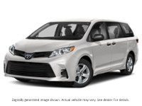 2020 Toyota Sienna LE 8-Passenger FWD Super White  Shot 5