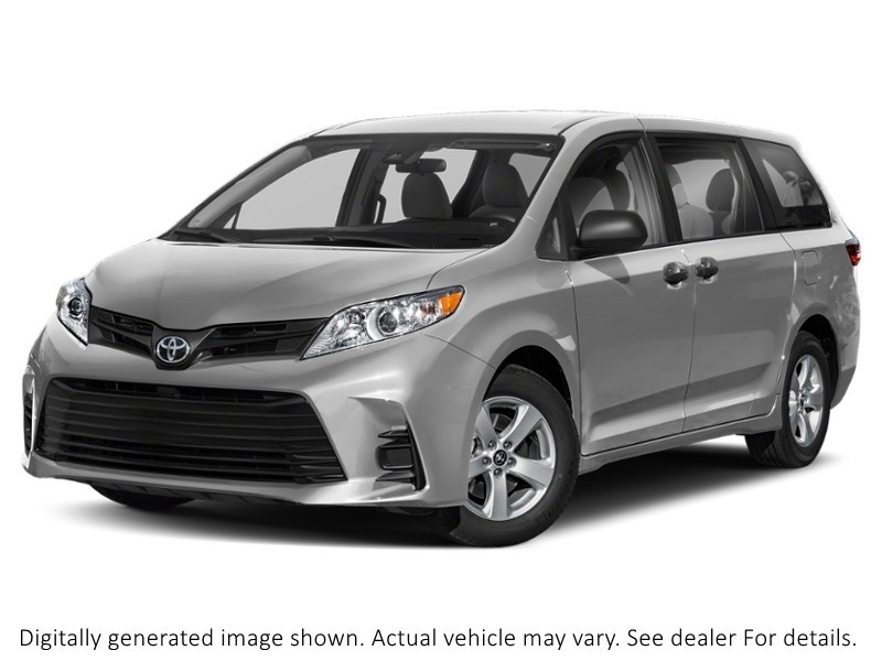 2020 Toyota Sienna LE 8-Passenger FWD Celestial Silver Metallic  Shot 11
