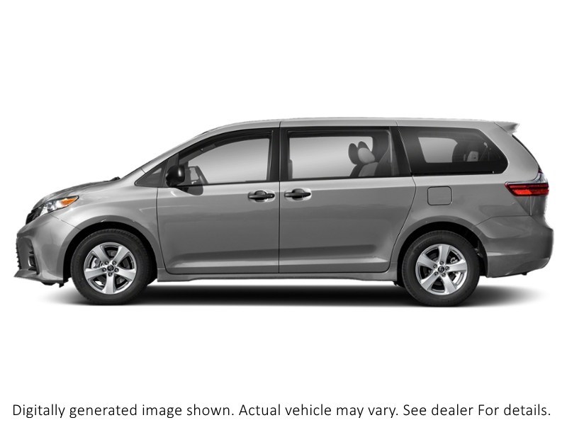 2018 Toyota Sienna LE 8-Passenger FWD Silver Sky Metallic  Shot 3