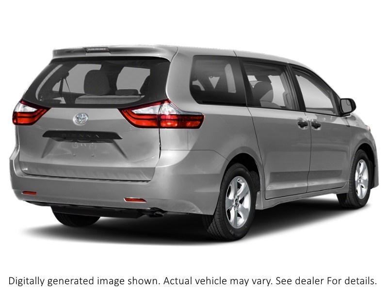 2018 Toyota Sienna LE 8-Passenger FWD Silver Sky Metallic  Shot 2