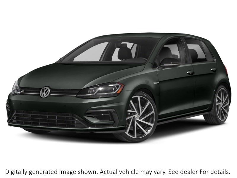 2018 Volkswagen Golf R 5-Door DSG Deep Black Pearl  Shot 7