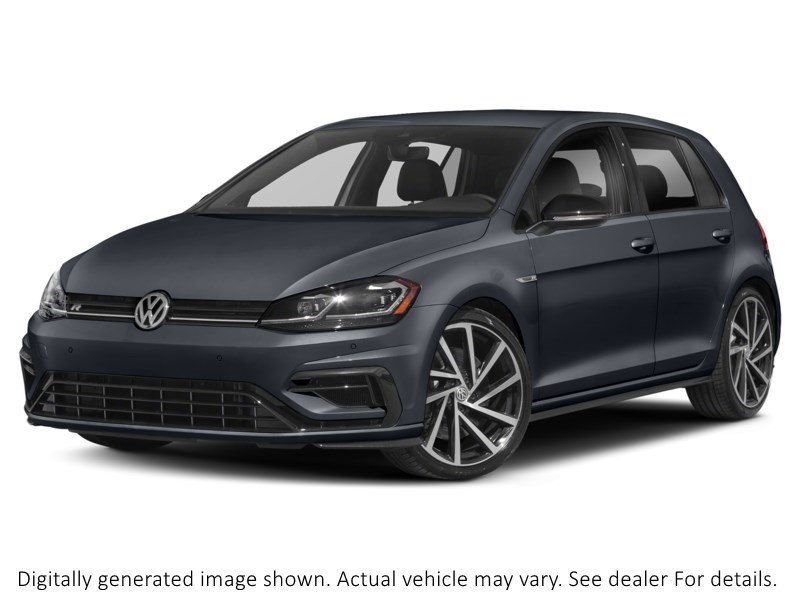 2018 Volkswagen Golf R 5-Door DSG Prussian Blue Metallic  Shot 29