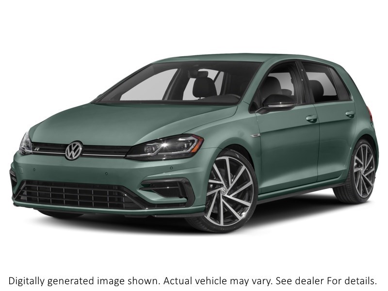2018 Volkswagen Golf R 5-Door DSG Azure Blue Pearl  Shot 35