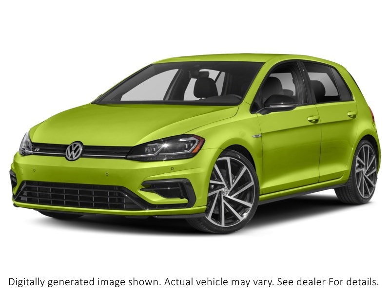 2018 Volkswagen Golf R 5-Door DSG Viper Green Metallic  Shot 41