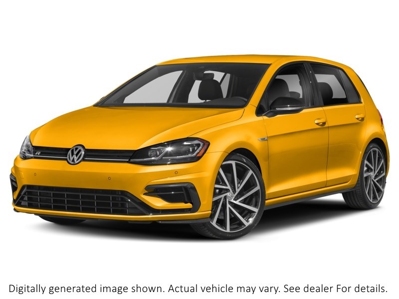 2018 Volkswagen Golf R 5-Door DSG Ginster Yellow  Shot 62