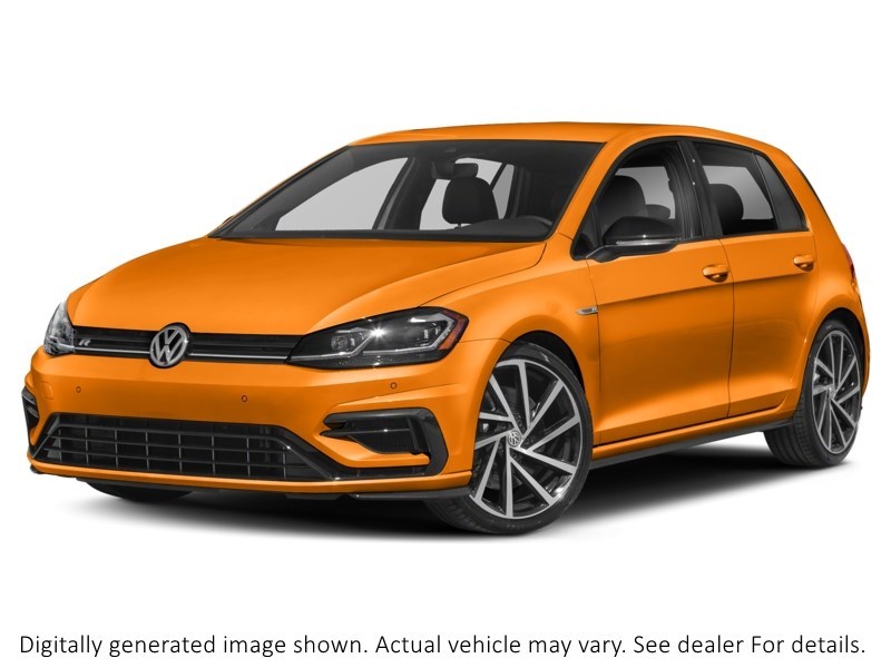 2018 Volkswagen Golf R 5-Door DSG Magma Orange  Shot 74