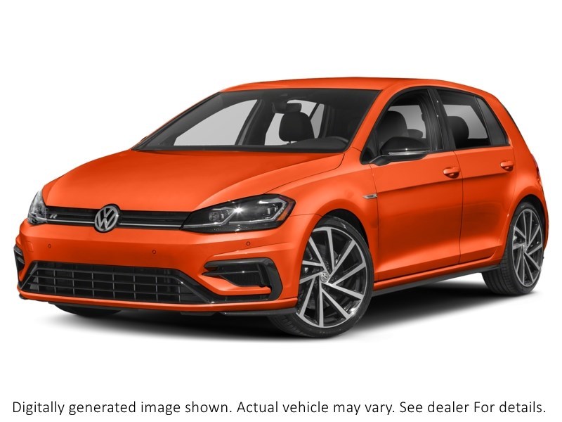 2018 Volkswagen Golf R 5-Door DSG TNT Orange  Shot 80