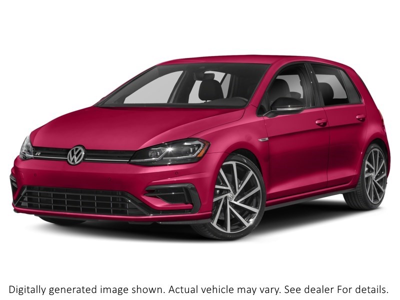 2018 Volkswagen Golf R 5-Door DSG Raspberry Red  Shot 95