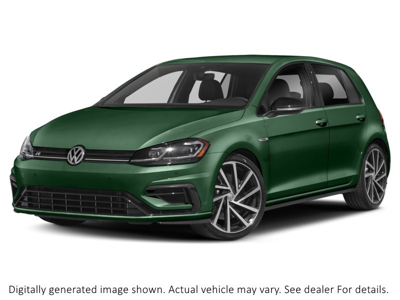 2018 Volkswagen Golf R 5-Door DSG Irish Green  Shot 110
