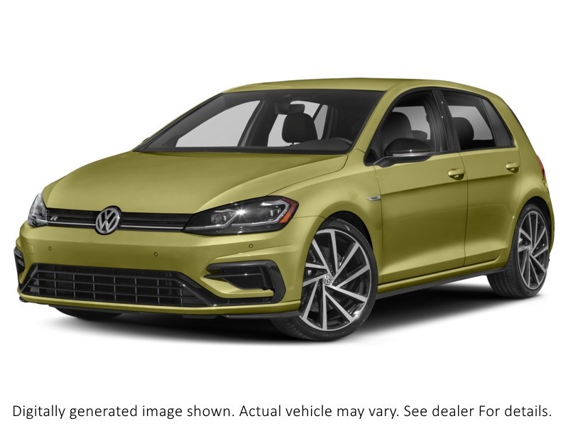 2018 Volkswagen Golf R 5-Door DSG Reseda Green  Shot 137