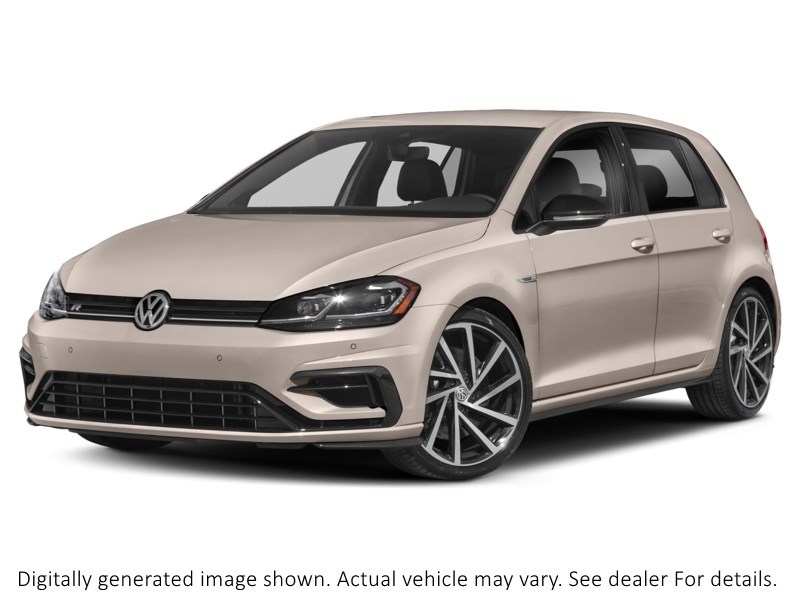 2018 Volkswagen Golf R 5-Door DSG Champagne Metallic  Shot 194