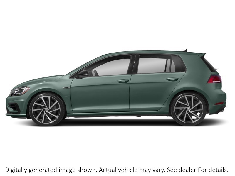 2018 Volkswagen Golf R 5-Door DSG Azure Blue Pearl  Shot 34