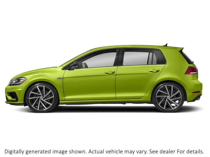 2018 Volkswagen Golf R 5-Door DSG Viper Green Metallic  Shot 42