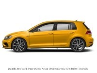 2018 Volkswagen Golf R 5-Door DSG Ginster Yellow  Shot 64