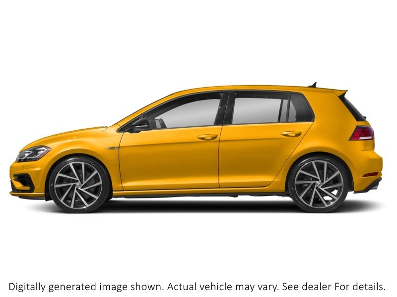 2018 Volkswagen Golf R 5-Door DSG Ginster Yellow  Shot 66