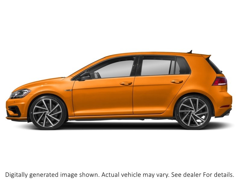 2018 Volkswagen Golf R 5-Door DSG Magma Orange  Shot 78