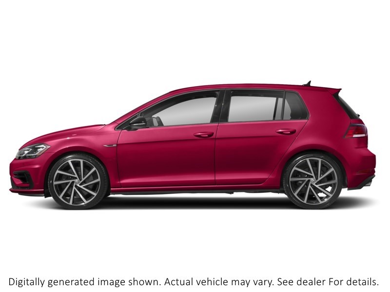 2018 Volkswagen Golf R 5-Door DSG Raspberry Red  Shot 94