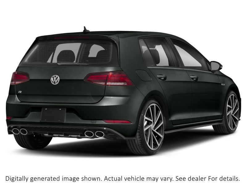 2018 Volkswagen Golf R 5-Door DSG Deep Black Pearl  Shot 12