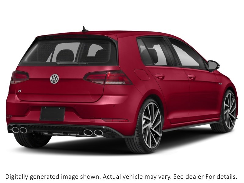 2018 Volkswagen Golf R 5-Door DSG Tornado Red  Shot 14