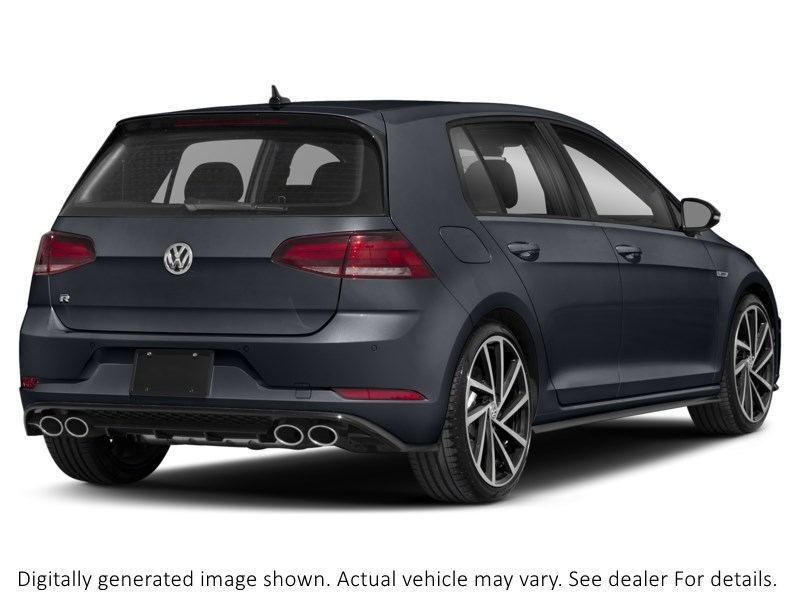 2018 Volkswagen Golf R 5-Door DSG Prussian Blue Metallic  Shot 27