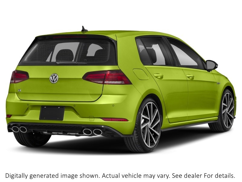 2018 Volkswagen Golf R 5-Door DSG Viper Green Metallic  Shot 39