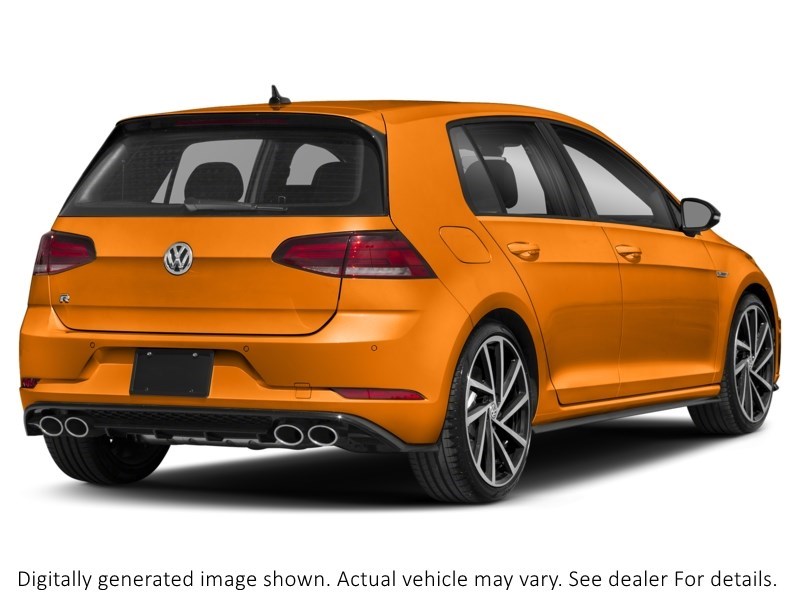 2018 Volkswagen Golf R 5-Door DSG Magma Orange  Shot 79